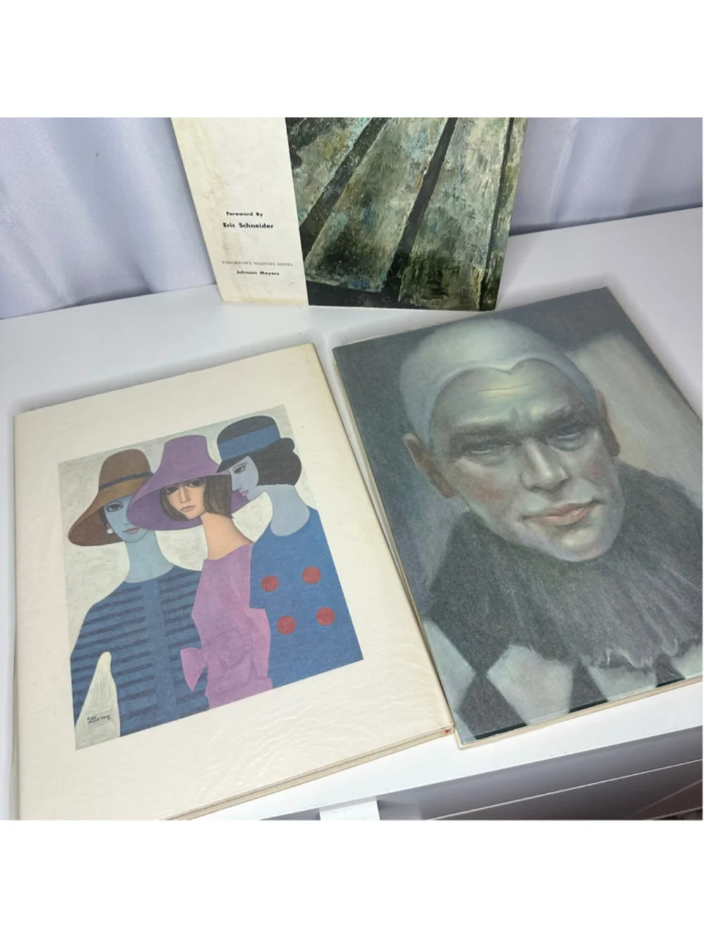 Vintage 1964 Margaret Keane & Walter Keane Big Eyes Art Books 2 Vol Set Slipcase